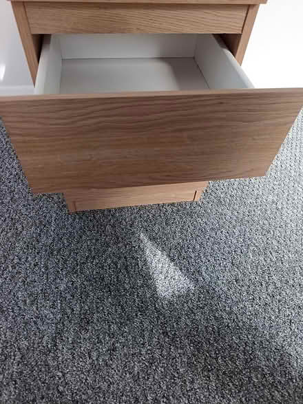 Photo of free small bedside table with 2 drawers (Lancing BN15) #4