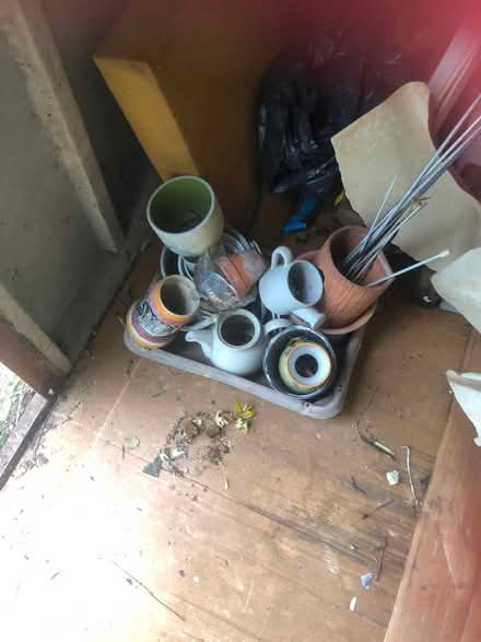 Photo of free Old Pots And Headboard (CT6) #1