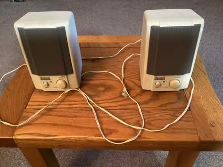 Photo of free Vintage Sound Blaster SBS38 Computer Speakers (The Hythe, Maldon CM9) #1