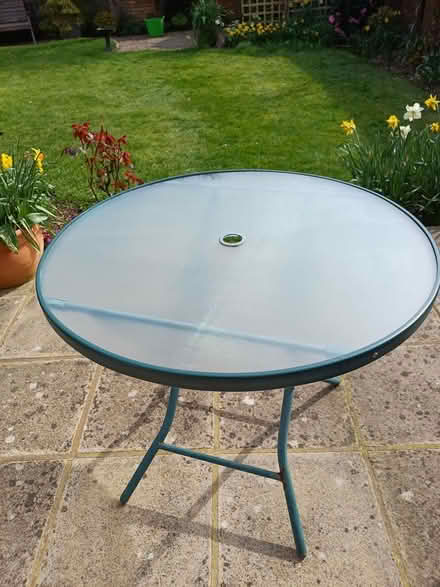 Photo of free Garden table (Hemel hempstead) #1