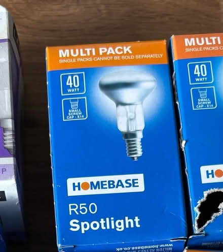 Photo of free 40W halogen small screw reflector bulbs (Saltford) #1