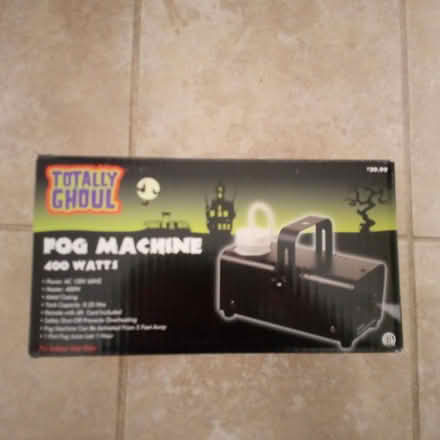 Photo of free Fog machine-Totally Ghoul (just west of Malden Square) #1