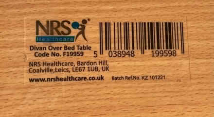 Photo of free Divan over bed table (Alton GU34) #2