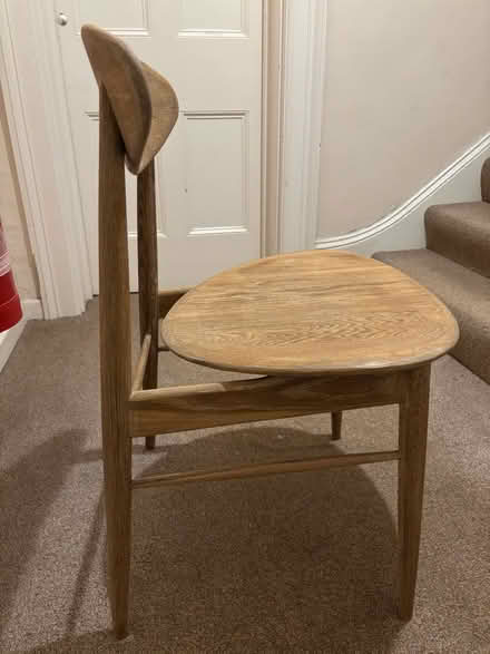 Photo of free One light oak dining chair (Leckhampton GL53) #2