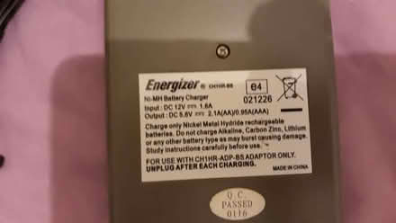 Photo of free Energizer travel/quick charger for AA/AAA batteries (Merton Rise RG24) #3