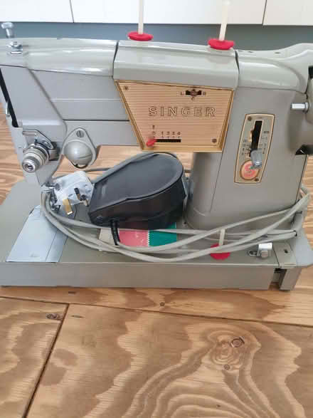Photo of free Singer Electric Sewing Machine (Clint Green NR20) #1