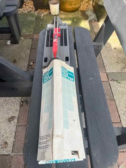 Photo of free Tile cutter (Aylesbury, HP21) #2