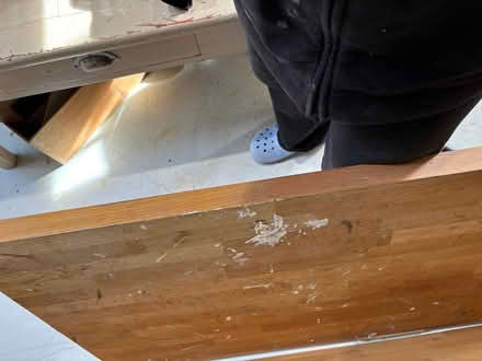 Photo of free 3 heavy solid Oak kitchen tops (Roffey RH12) #3