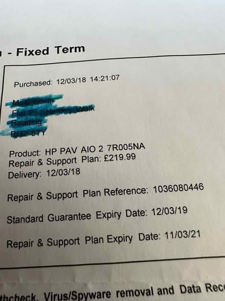 Photo of free H.P 28” computer (Coley RG30) #4