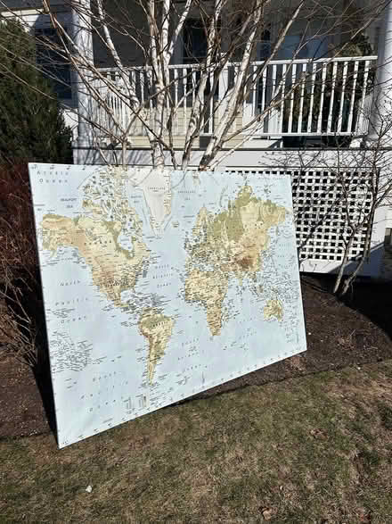 Photo of free World Map - Wall Art (Groton MA) #2