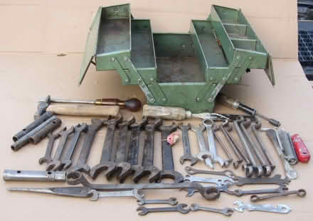 Photo of free Old Toolbox and Tools (Girton) #2