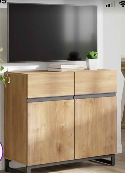 Photo of Small wood tv stand (Germantown/Gaithersburg) #1