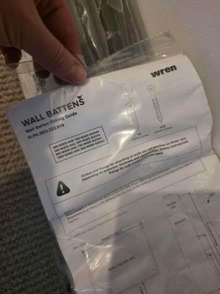 Photo of free Wall battens (TW8) #2