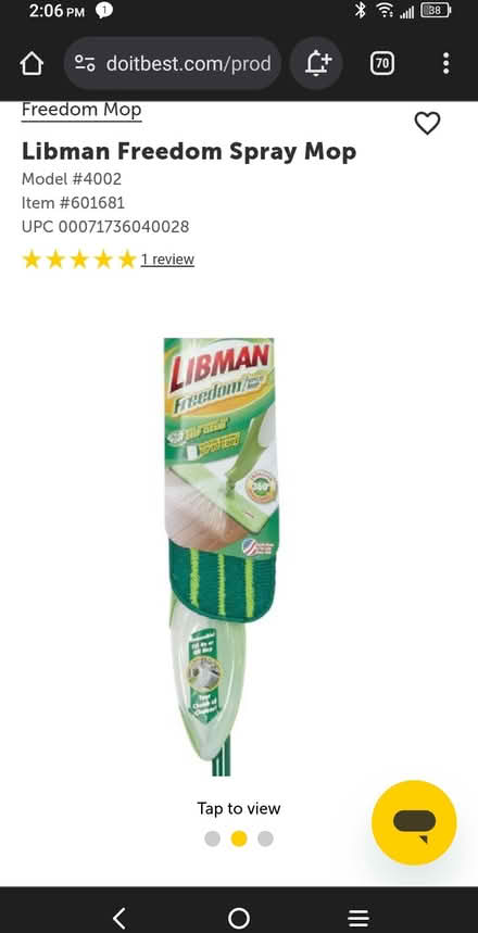 Photo of free Replacement bottle for Liebman Mop (Winchester) #4