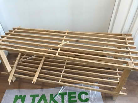 Photo of free Shoe rack broken but any use for wood? (New England Quarter BN1) #2