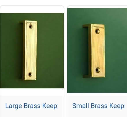 Photo of 3" External Brass Keep (Sandy SG19) #1