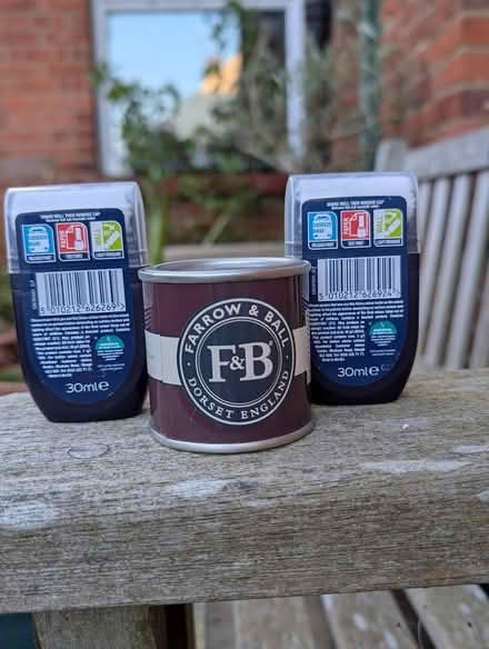 Photo of free Unopened paint testers (Farnborough GU14) #2