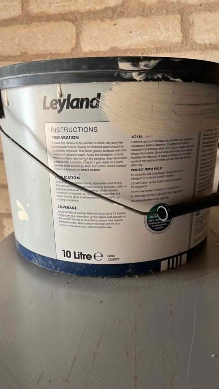 Photo of free 10 litres magnolia paint (Sedgwick) #2