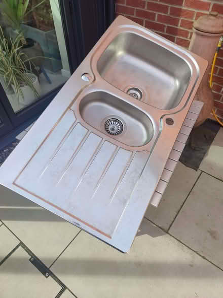 Photo of free Stainless steel sink (Ashchurch GL20) #1