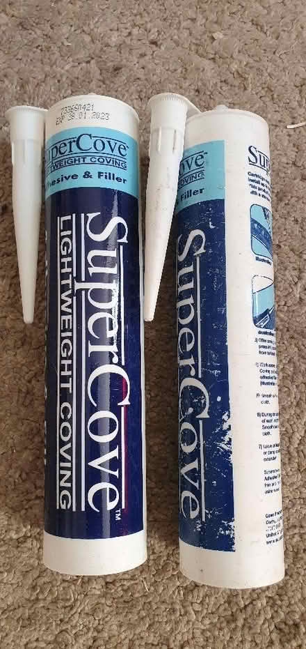 Photo of free 2 tubes coving adhesive (Hartington Road BN2) #1
