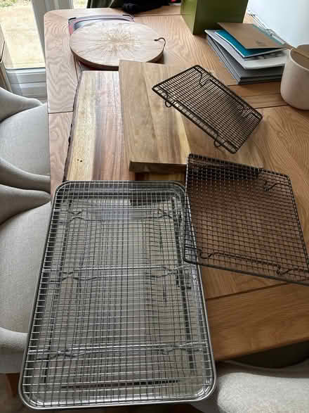 Photo of free Assorted chopping boards and cooling racks (Sutton in Ashfield NG17) #1