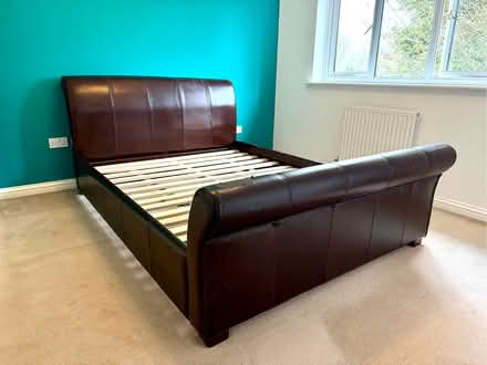 Photo of free King Size Sleigh Bed (Denby DE5) #2