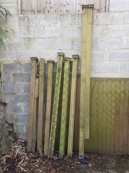 Photo of free Fence panels and posts (Lightwater Ward GU18) #2
