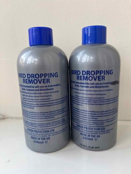Photo of free Bird dropping remover x2 (Thatcham RG18) #1