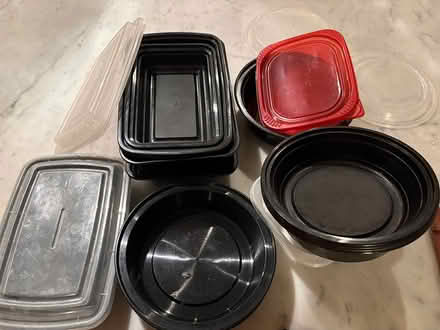 Photo of free Plastic to go containers (Columbia Heights) #1