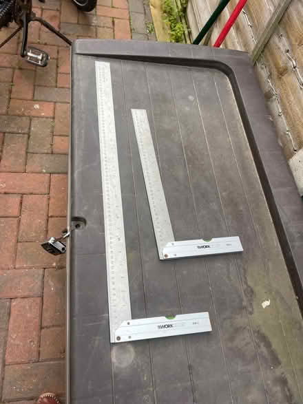 Photo of free 2 T squares with levels (CB4) #1