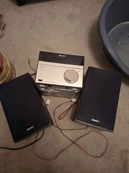 Photo of free Sony mini hifi/cd/dab radio (St Nicholas SG1) #1