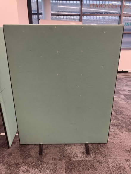 Photo of free 15 green office partitions (City centre G2) #1