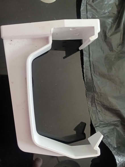 Photo of free white gutter bracket (Northop Hall CH7) #1