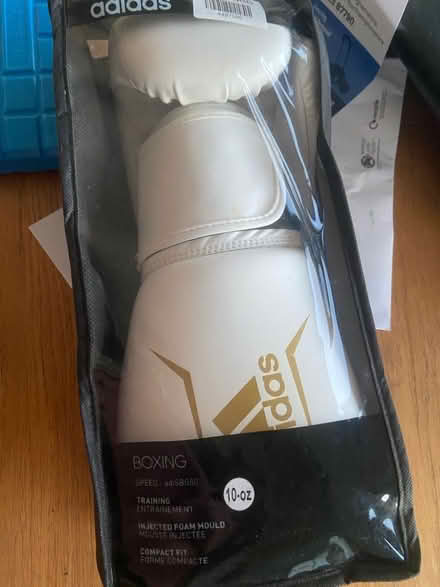 Photo of free New white Boxing Gloves (Bow Brickhill MK17) #1