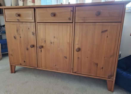 Photo of free 3 Door & 3 Drawer Pine Sideboard (Bracknell Forest RG42) #2