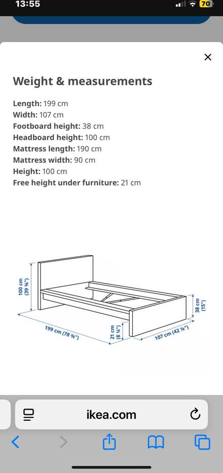 Photo of free 2 Matching Single Bed Frames (Wirksworth DE4) #3
