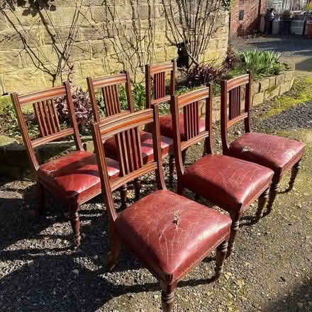 Photo of free Set of six antique dining chairs (Chapel Allerton LS7) #1