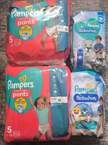 Photo of free Nappies a s swimming nappies size 5 (LE6, Groby) #1
