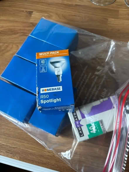 Photo of free 40W halogen small screw reflector bulbs (Saltford) #2