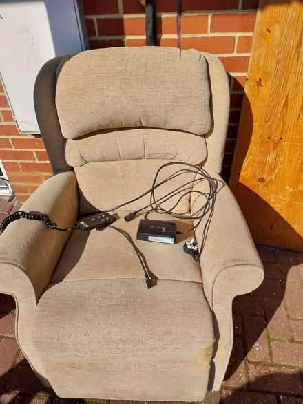 Photo of free Lift chair. Perfect working order. Going tip Sunday (Lower Bevendean BN2) #1