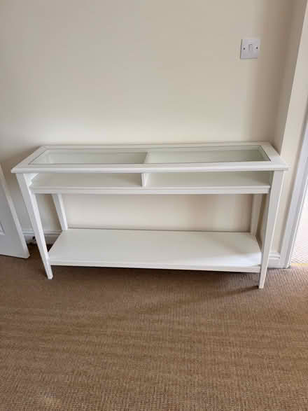 Photo of free IKEA Glass Side Table & Overhead Cabinets (Ulverston LA12) #1
