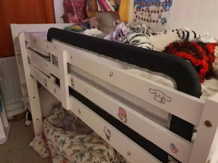 Photo of free Kids mid sleeper bed & mattress (N8 North London) #2