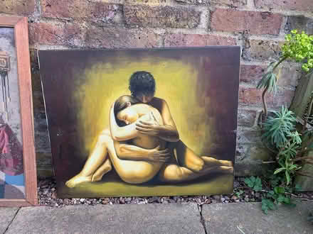 Photo of free Painting of man and woman (West Molesey.) #1
