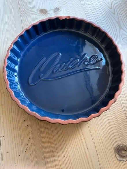 Photo of free Ceramic Quiche dish (Freehold LA1) #1