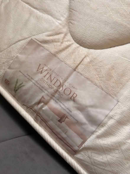 Photo of free Double bed frame with mattress (Hockley B18) #2