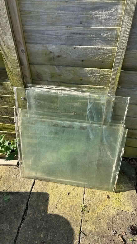 Photo of free Greenhouse glass panes x16 (Bilton, Rugby) #2