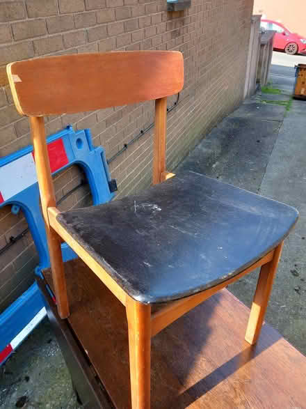 Photo of free 70s chair (Lancaster, Cannon Hill) #1