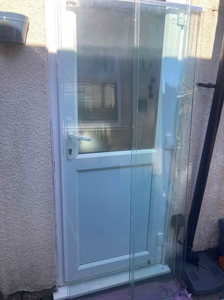 Photo of free Daryl Glass shower enclosure panels (Liss) #2