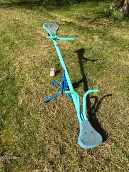 Photo of free Metal See-Saw for smaller children (North of Romsey SO20) #3