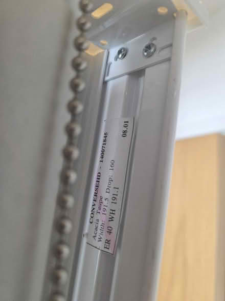 Photo of free Hillarys blind in taupe (TW8) #2